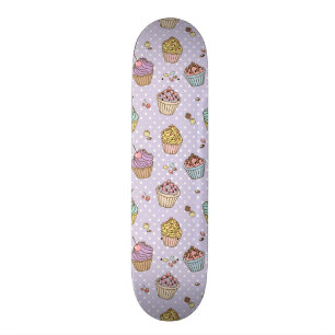 Skateboard Rétro motif de bonbons