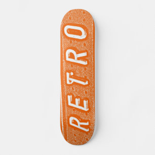 Skateboard Rétro - Orange