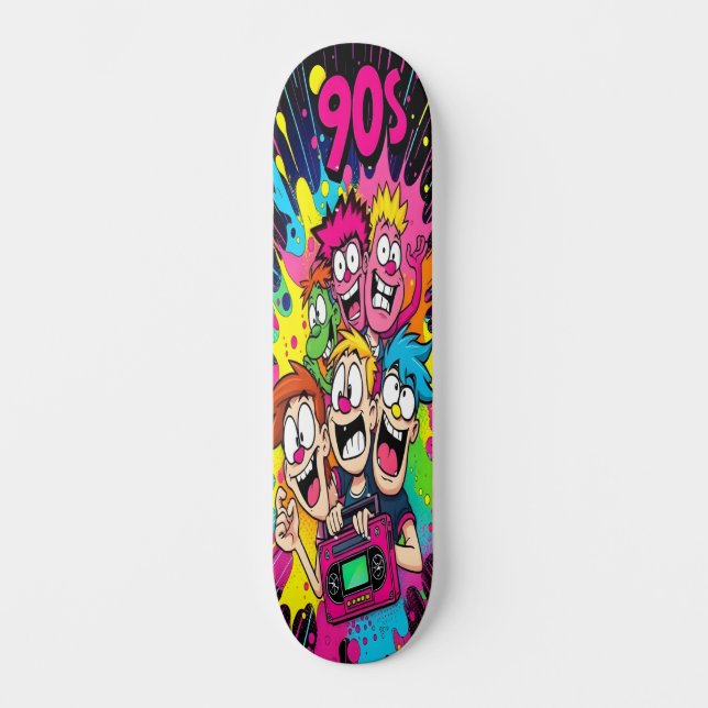 Skateboard Retro Toon Chaos Edition 1 (Recto)