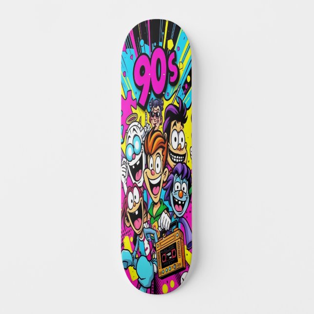 Skateboard Retro Toon Chaos Edition 4 (Recto)