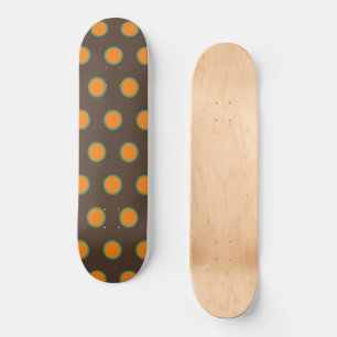 Skateboard retro vintage Old school Design des années 70