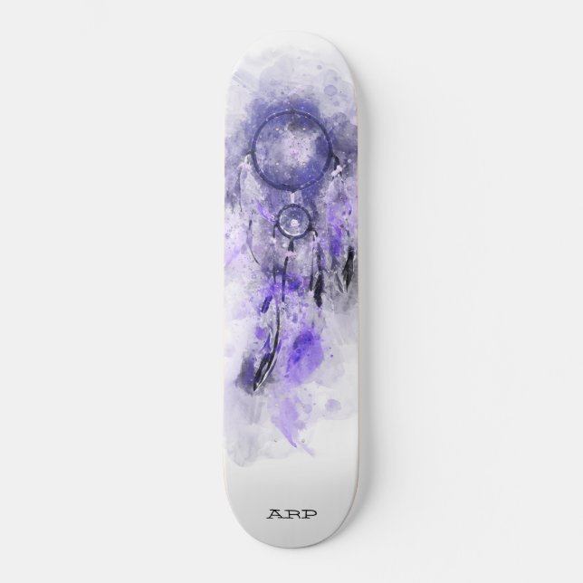 Skateboard *~* Rêve Boho Attrapeur Sacré Tribal Chamanique  (Recto)