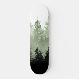 Skateboard Rêve de la forêt verte #1 #décoration #art
