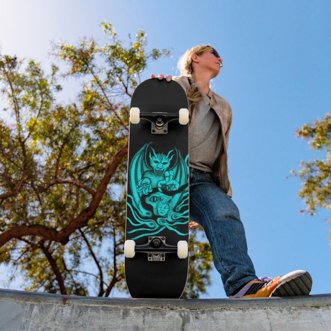 Skateboard Rêve de minuit - démons (Extérieur 1)