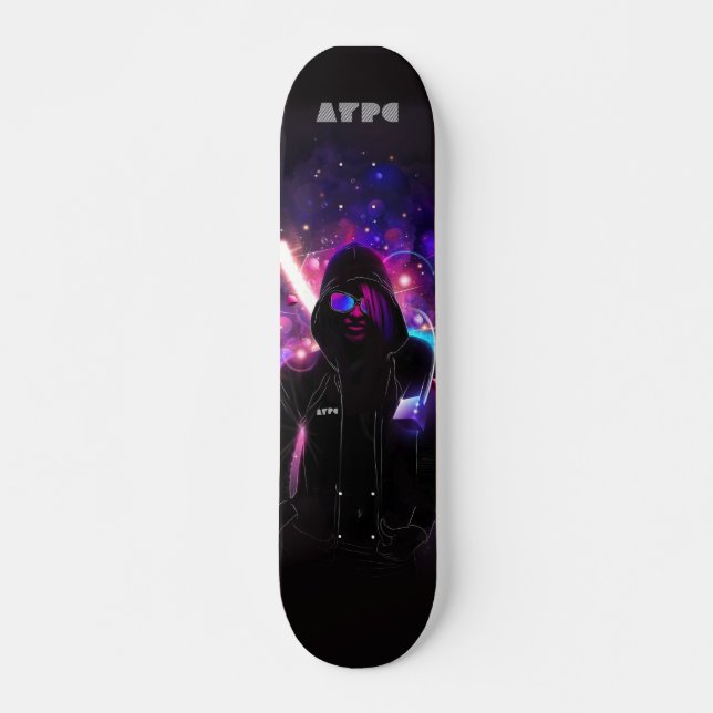 Skateboard Rêve en couleurs (Devant)