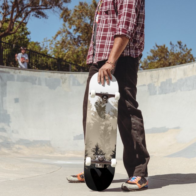 Skateboard Rêve forestier Brown #1 #décoration #art (Extérieur 2)