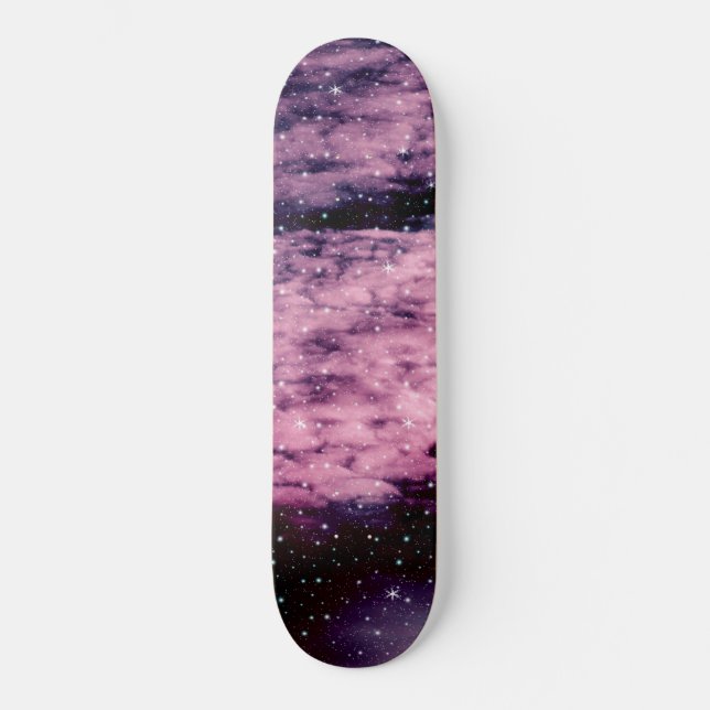 Skateboard Rêve Galaxy Nebula #1 #décoration #art (Recto)