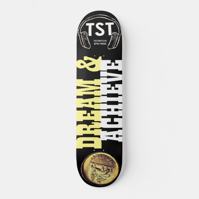 Skateboard RÊVE & RÉALISE Planche à roulettes (Recto)