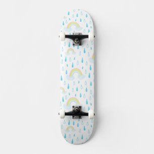 Skateboard Rêves arc-en-ciel