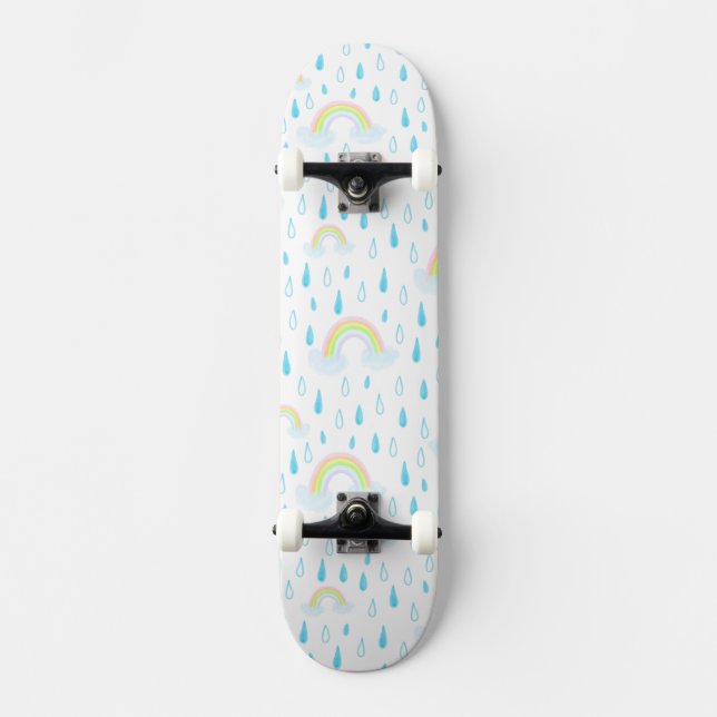 Skateboard Rêves arc-en-ciel (Recto)
