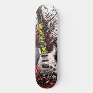 Skateboard Ride The Music guitare électrique