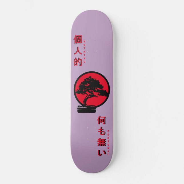 Skateboard Rien de personnel Bonsai Tree Skate (Recto)