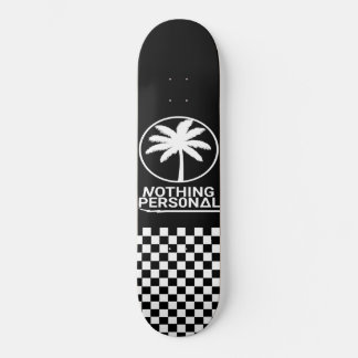 Skateboard Rien de personnel Checker planche à roulettes trem
