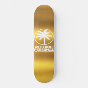 Skateboard Rien de Personnel Deck Or