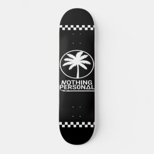 Skateboard Rien de personnel Planche à roulettes à rayures à