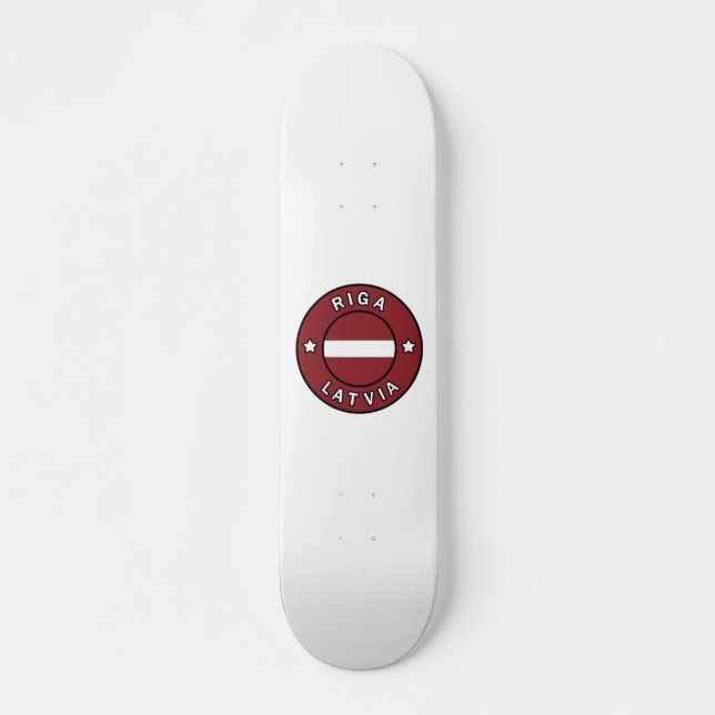 Skateboard Riga Lettonie (Devant)
