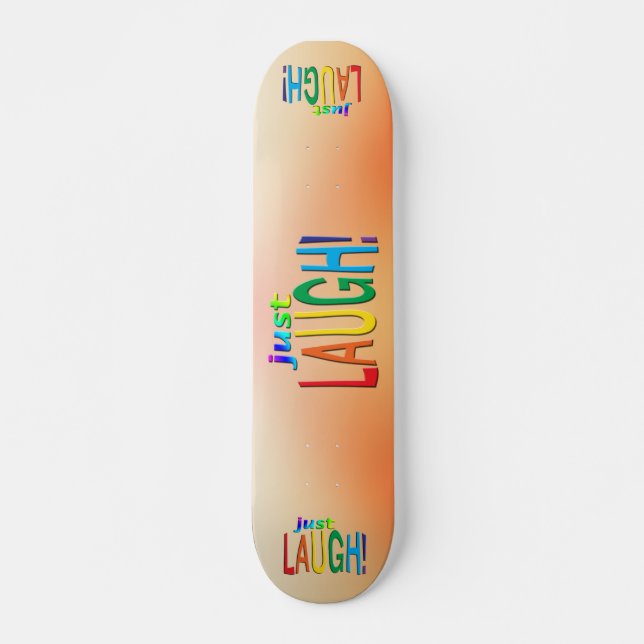 Skateboard Rire (Devant)