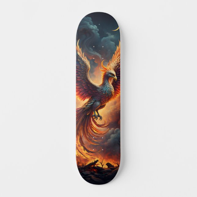 Skateboard Rising of the Phoenix (Recto)