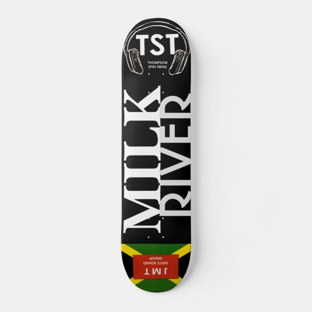 Skateboard RIVIÈRE DE LAIT Planche à roulettes (Recto)
