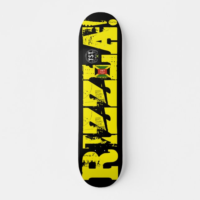 Skateboard RIZZLA ! Planche à roulettes, plateau 7¾" (Devant)