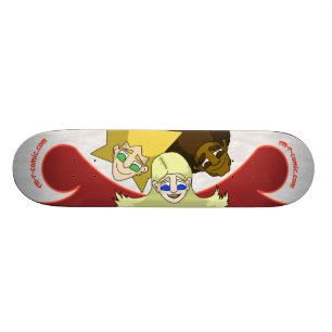 Skateboard rm - planche à roulettes comique de r