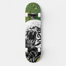 Skateboard ROARING TIGER AND PSYCHEDELICS