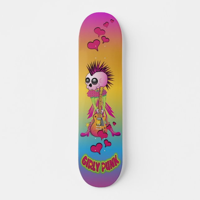 Skateboard Rocher de punk (Devant)