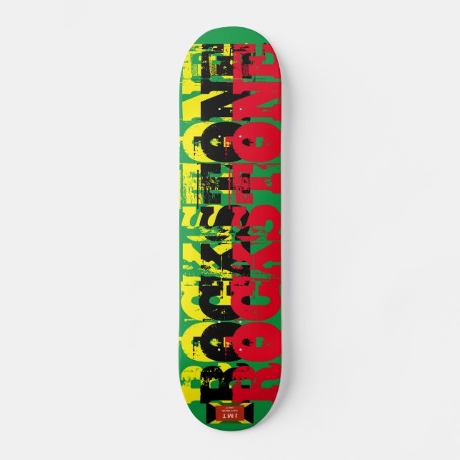 Skateboard ROCKSTONE Planche à roulettes (Recto)