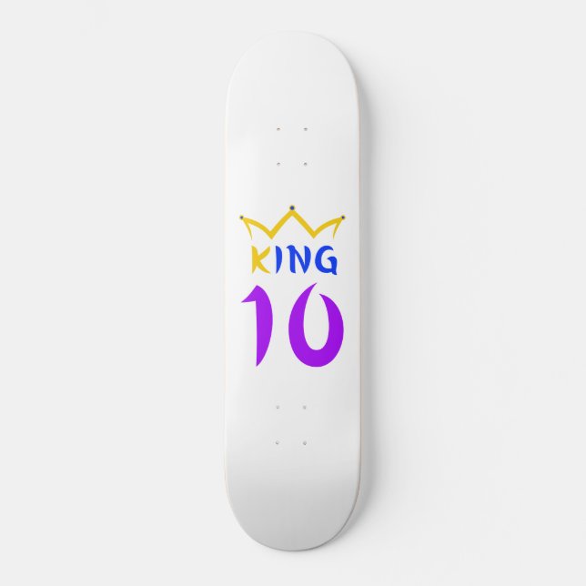 Skateboard Roi 10 (Recto)