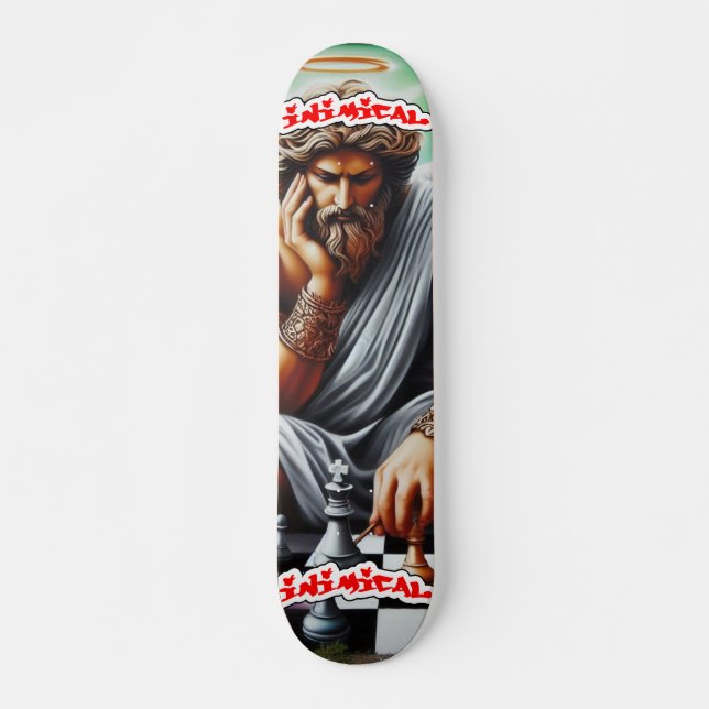 Skateboard Roi permanent inimitable (Devant)