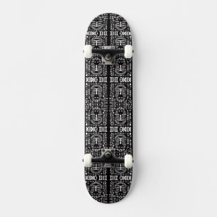 Skateboard Roi Tout pharaon égyptien Alphabet Hiéroglyphique