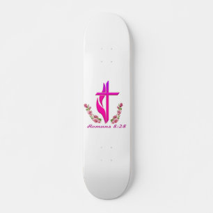 Skateboard Romains 8:28 produits chrétiens