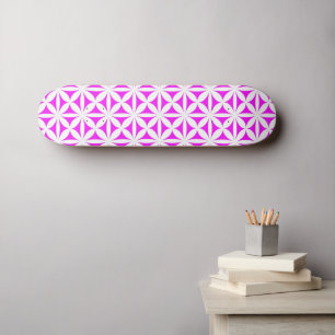 Skateboard Rose chaud moderne / Impression Fleur rétro