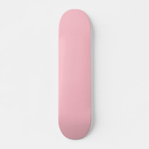 Skateboard Rose Clair Uni Couleur Pastel Féminin