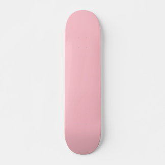 Skateboard Rose Clair Uni Couleur Pastel Féminin