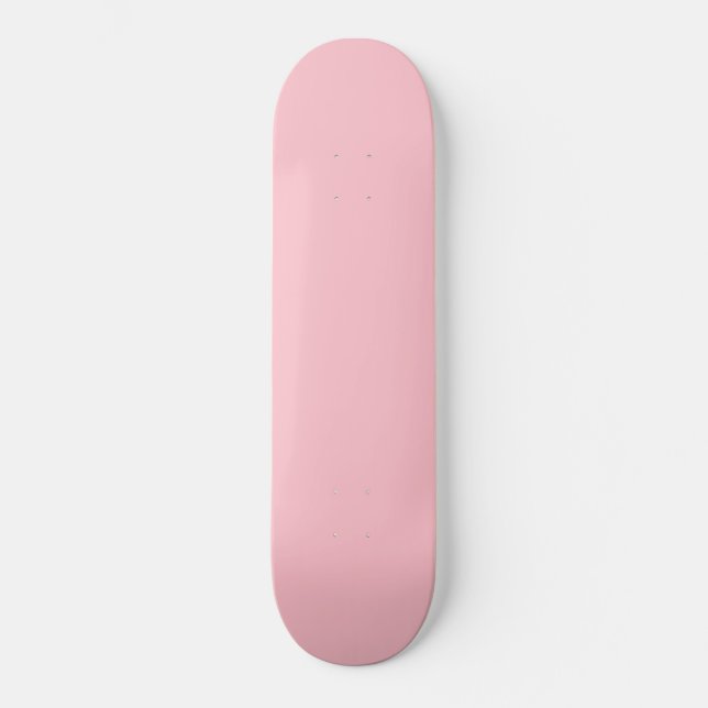 Skateboard rose couleur (Recto)