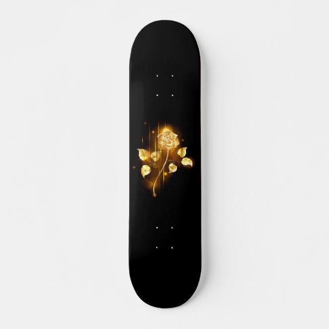 Skateboard Rose d'or ( rose d'or ) (Devant)