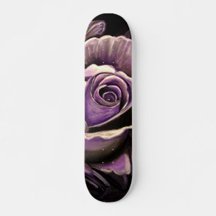 Skateboard Rose pourpre
