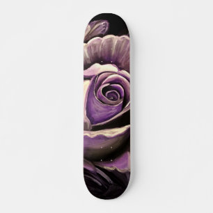 Skateboard Rose pourpre