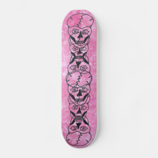 Skateboard rose skuleboard, devil