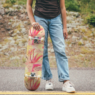 Skateboard rose Tropical Paradise