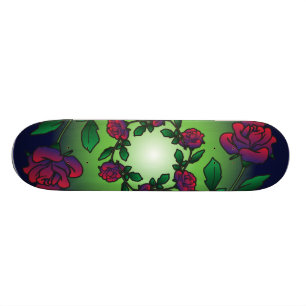 Skateboard Roses