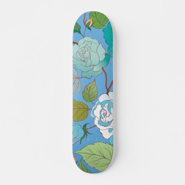 Skateboard Roses 23 (Devant)