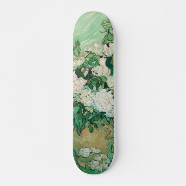 Skateboard Roses - Bouquet de fleurs (Devant)