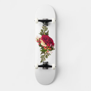 Skateboard Roses rouges Swagger