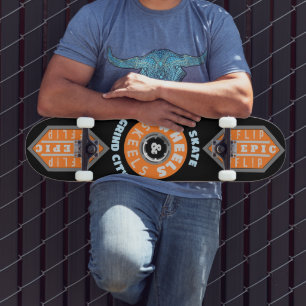 Skateboard Roues et Skeels Skate Grind City