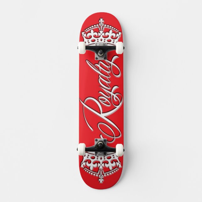 Skateboard Rouge de plate-forme de planche à roulettes de pou (Recto)