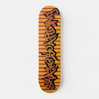 Skateboard rouge jaune - Skateboard