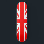Skateboard Rouge Union Jack<br><div class="desc">Patinage Union Jack Red</div>