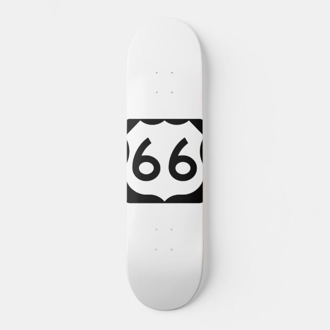 Skateboard Route 66 (Recto)